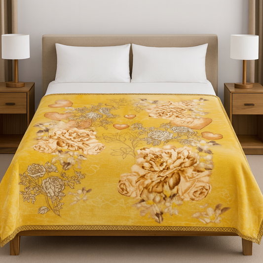Ultra-Soft Double Bed Blankets [Weight: 5Kg] Crafted for You[AGU]
