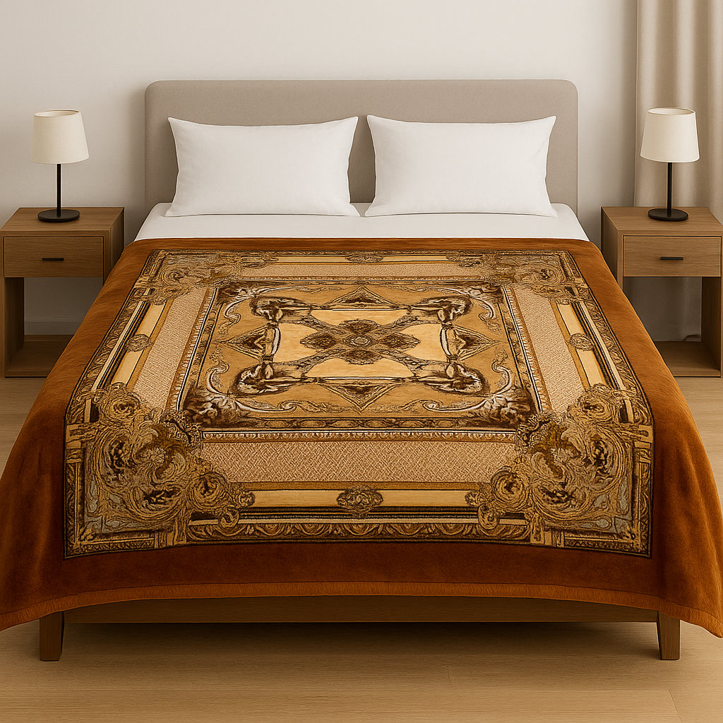 Ultra-Soft Double Bed Blankets [Weight: 5Kg] Crafted for You[AGU]