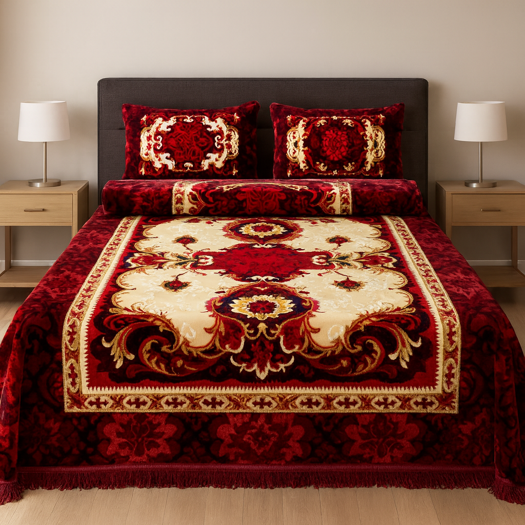 Royal Wedding Blanket & Bedding Set[KT]