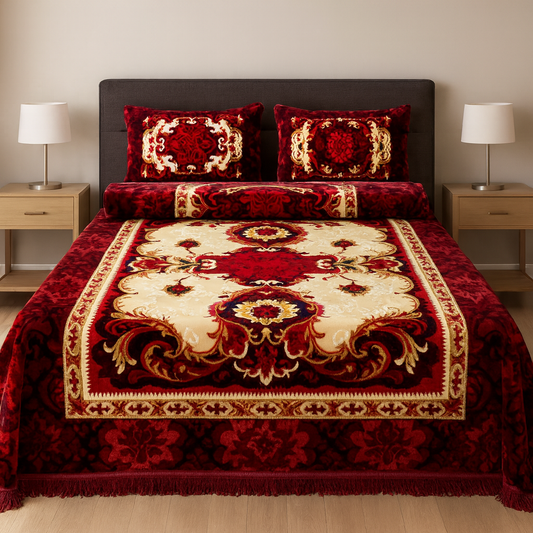 Royal Wedding Blanket & Bedding Set[KT]