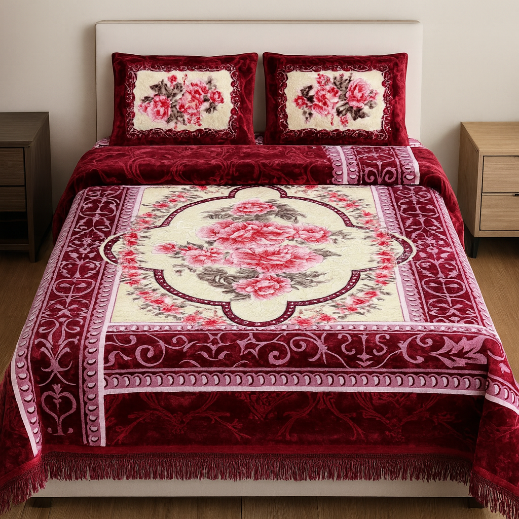 Royal Wedding Blanket & Bedding Set[KT]