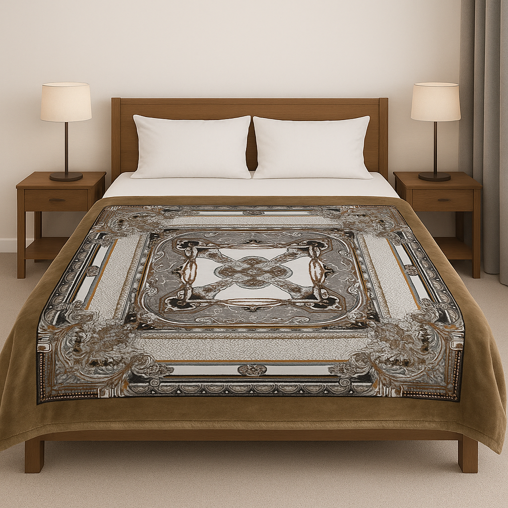 Ultra-Soft Double Bed Blankets [Weight: 5Kg] Crafted for You[AGU]