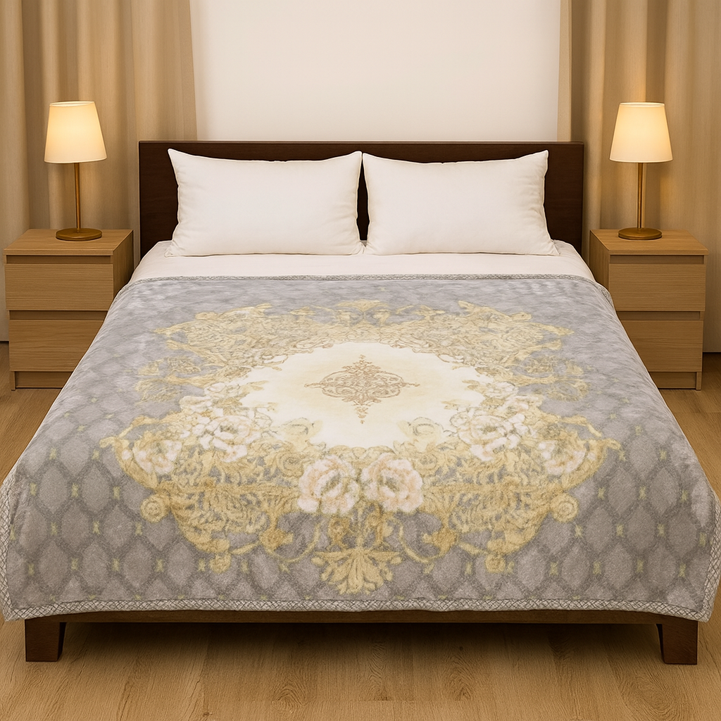 Premium Double Bed Blanket Collection[Weight 5.7Kg] – Plush, Durable & Cozy[JRSC]