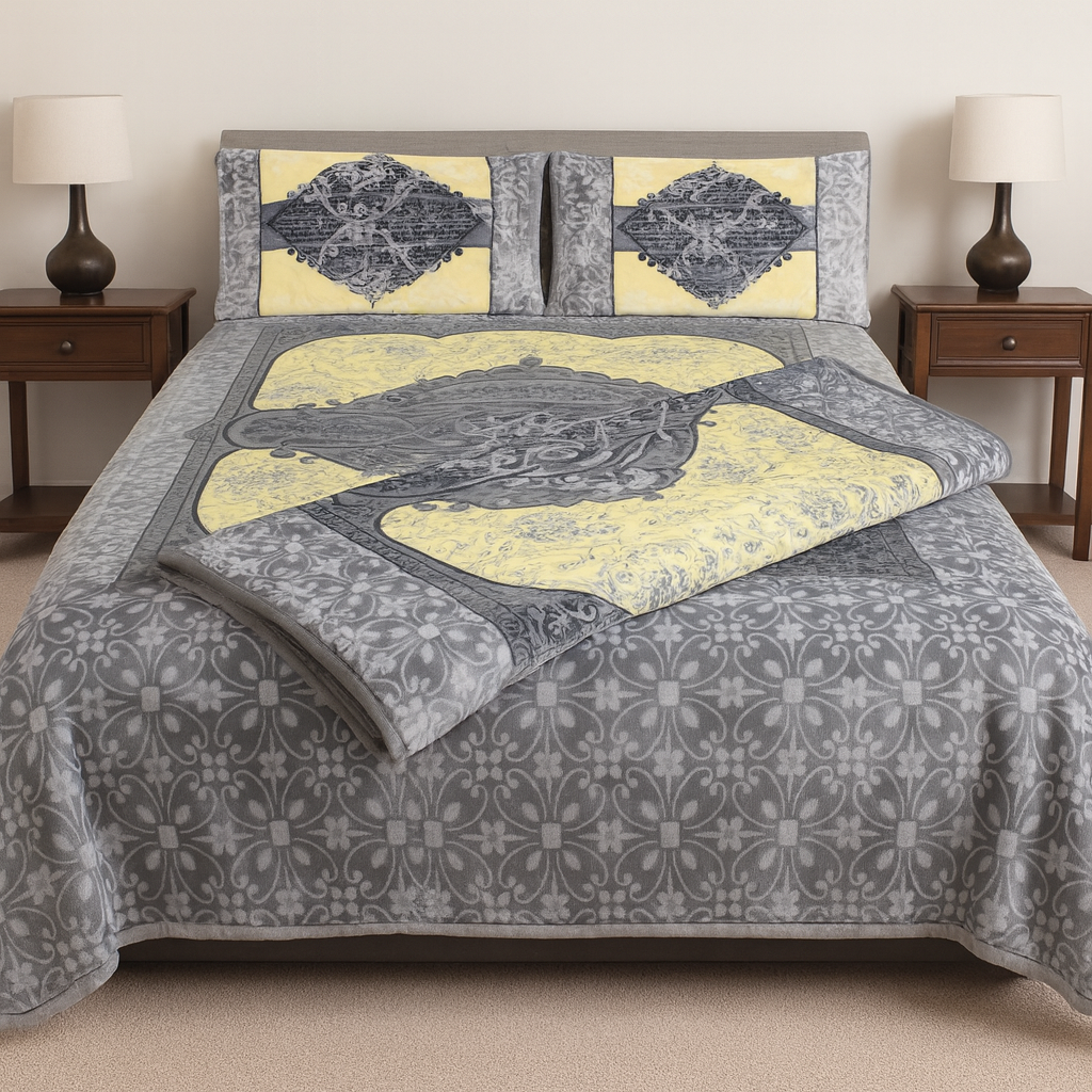 ComfortWeave Blanket Set – Smooth Texture, Deep Warmth[MN]