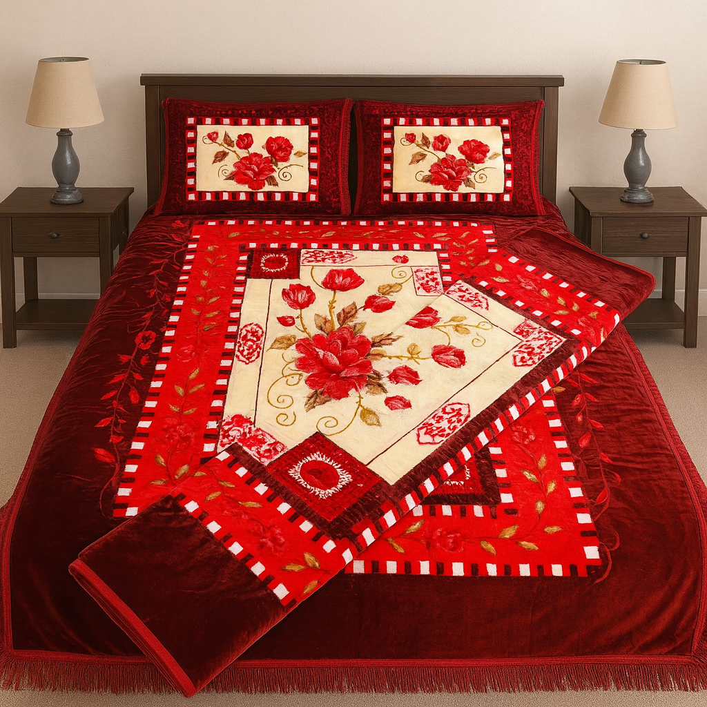 CozyGlow 4-Piece Blanket Set[MM]