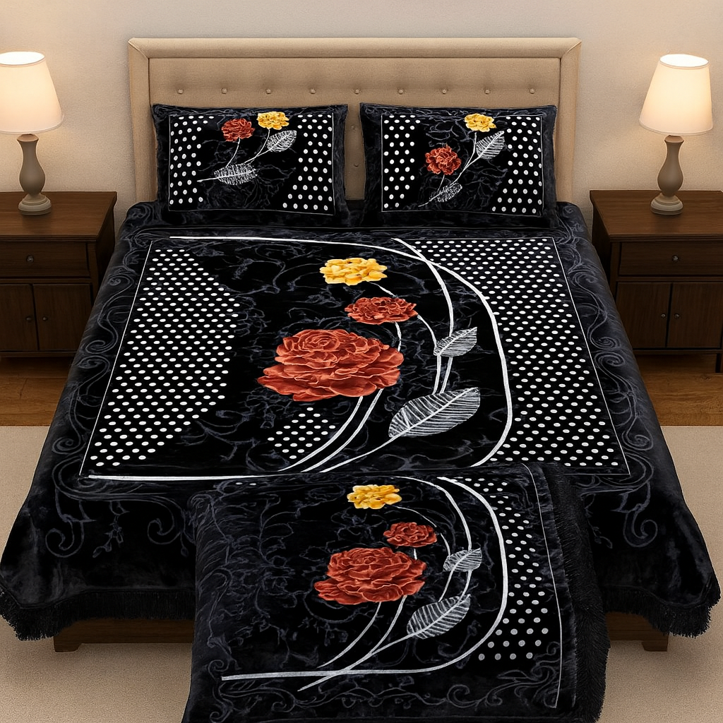 Royal Comfort Blanket Set – 4 Pieces[TL]