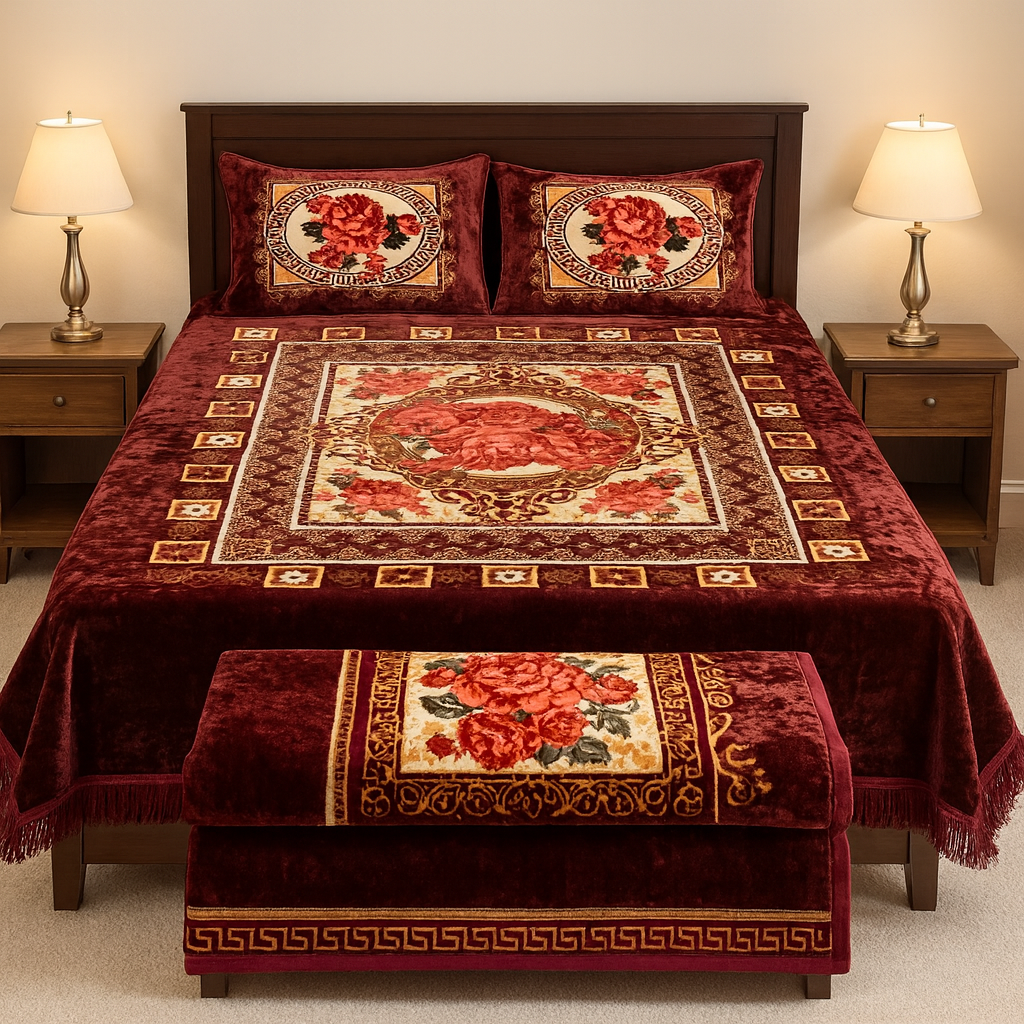 Royal Comfort Blanket Set – 4 Pieces[SLO]