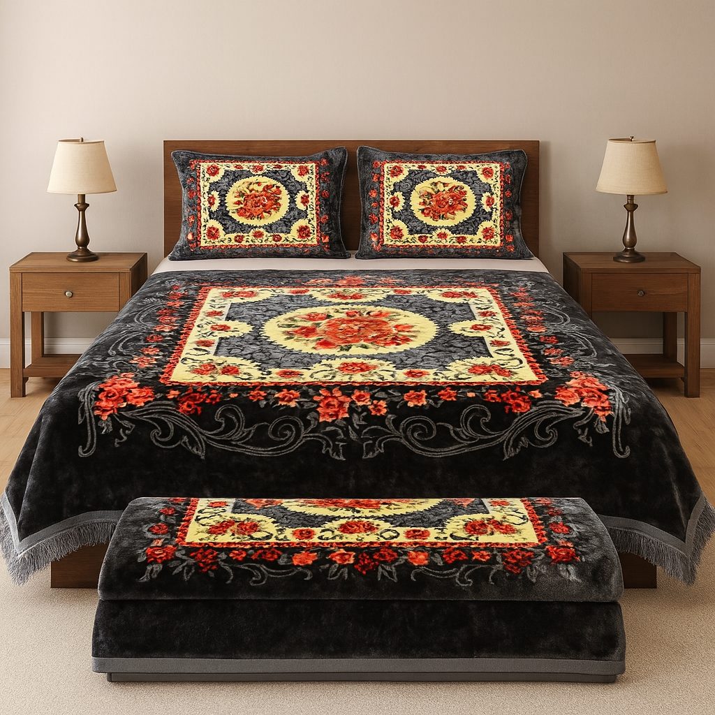Royal Comfort Blanket Set – 4 Pieces[SLO]