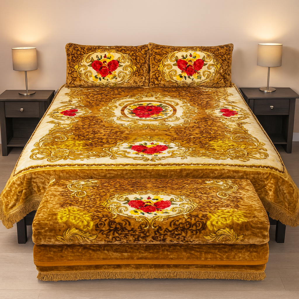 Royal Comfort Blanket Set – 4 Pieces[PM]