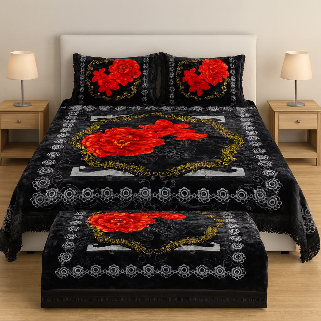 Royal Comfort Blanket Set – 4 Pieces[PM]