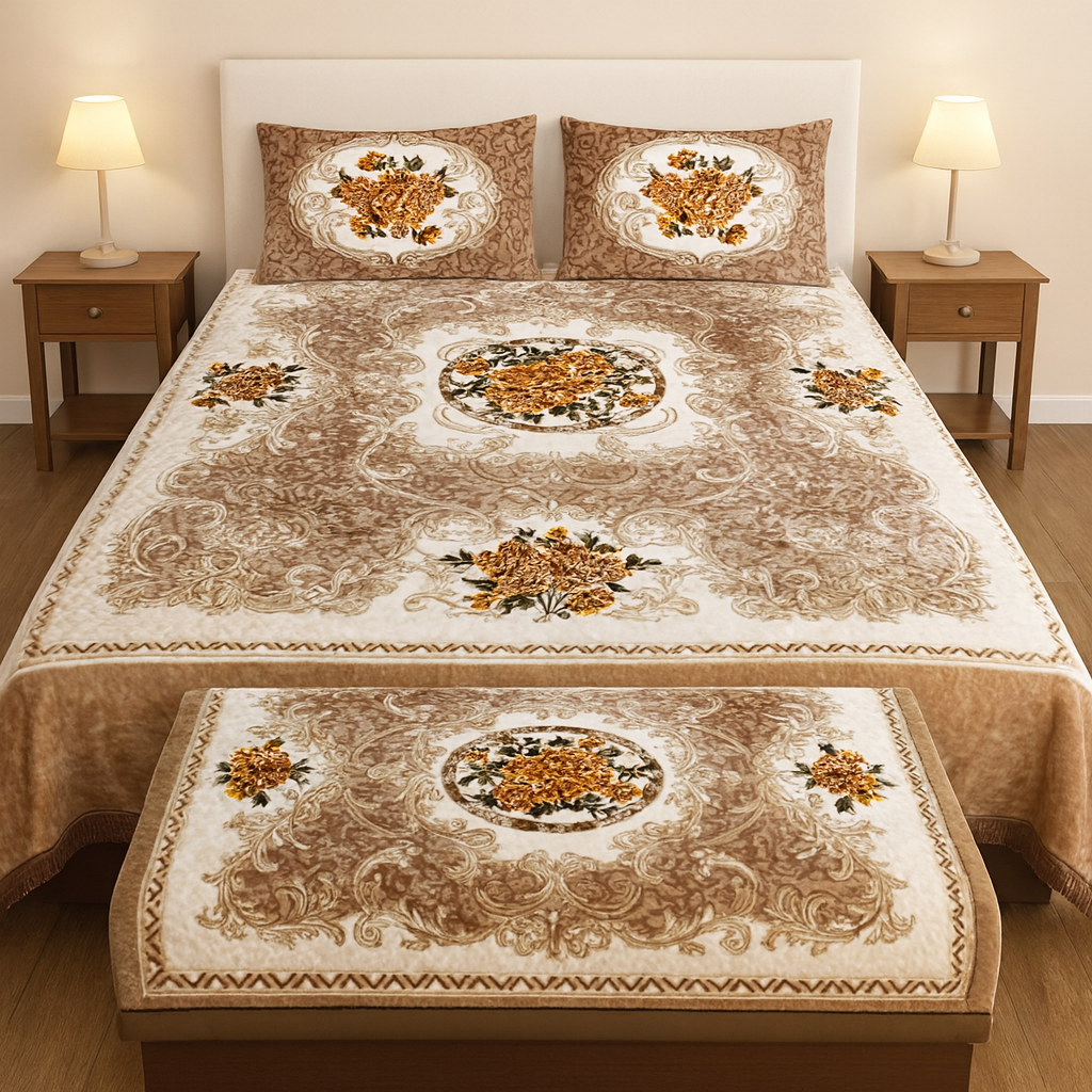 Royal Comfort Blanket Set – 4 Pieces[PM]